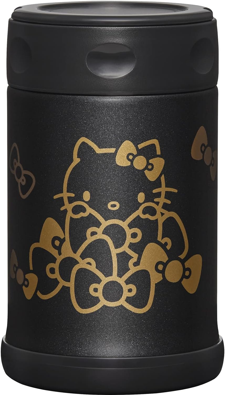 Zojirushi Stainless Steel Food Jar - Hello Kitty Collection Black