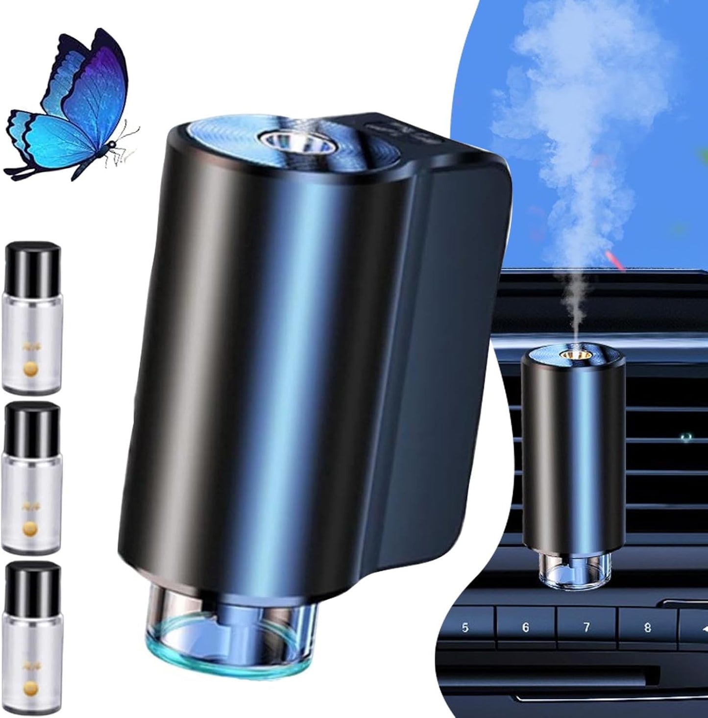 Intelligent 3-Fragrance Car Air Freshener