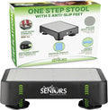 Small Step Stool for Adults - Heavy Duty Portable Step Platform