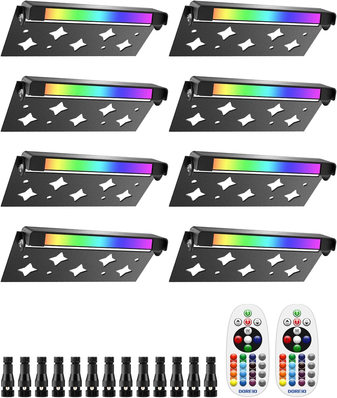 5W RGB Retaining Wall Lights for Outdoor Landscape Lighting