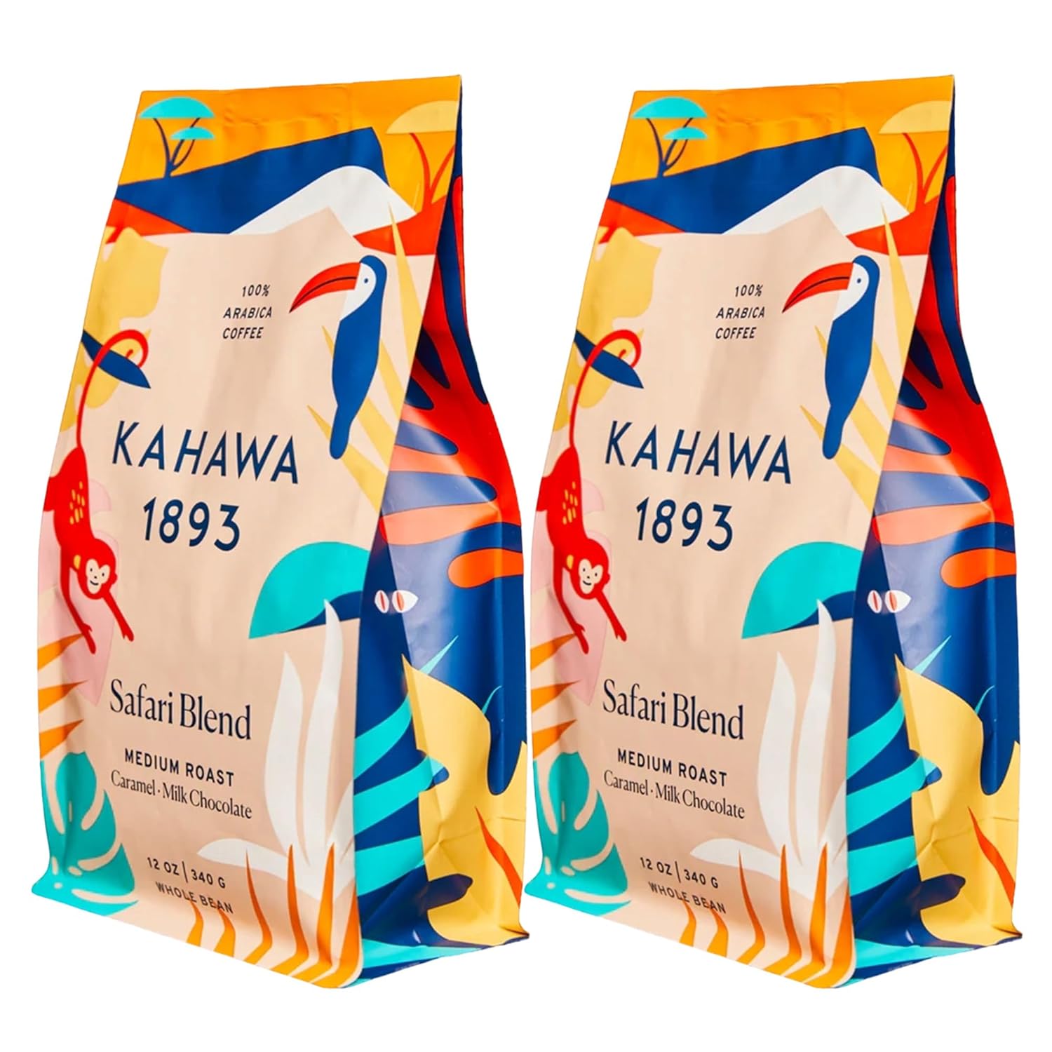 Kahawa 1893 Whole Bean Coffee Safari Blend - Medium Roast Delight