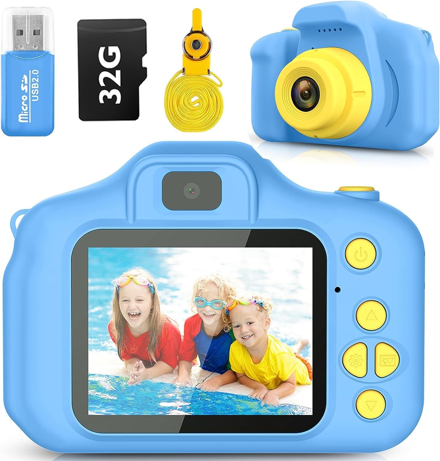 HD Kids Camera Toy & 5 Games Set - Perfect Gift!