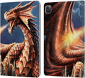 Anne Stokes Fury Dragons Leather Wallet Case for iPad Pro 11