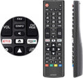 Universal Remote Control AKB75095307 for LG TVs - Ready to Use