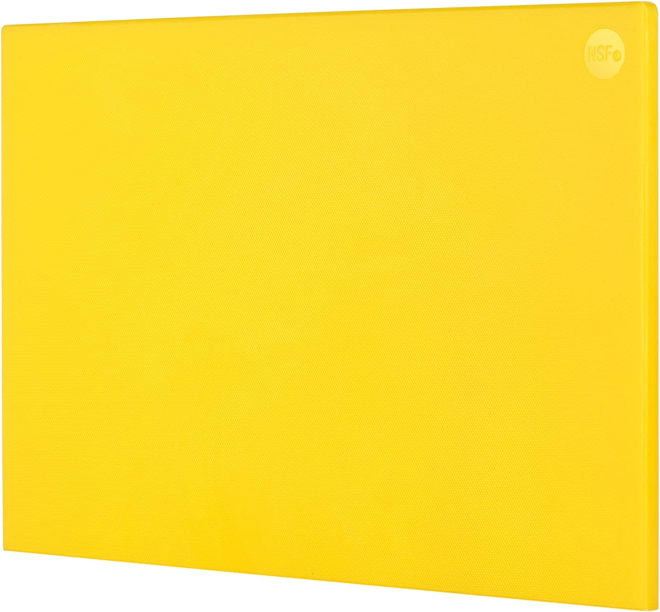 CURTA 24x18 Yellow Cutting Board for Kitchen Safety & Ease