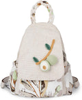 Ladys Convertible Sling Bag Canvas Mini Backpack - Versatile Daypack