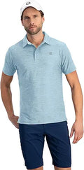 Men's Dry Fit Short-Sleeve Polo Shirt - Athletic Casual Performance