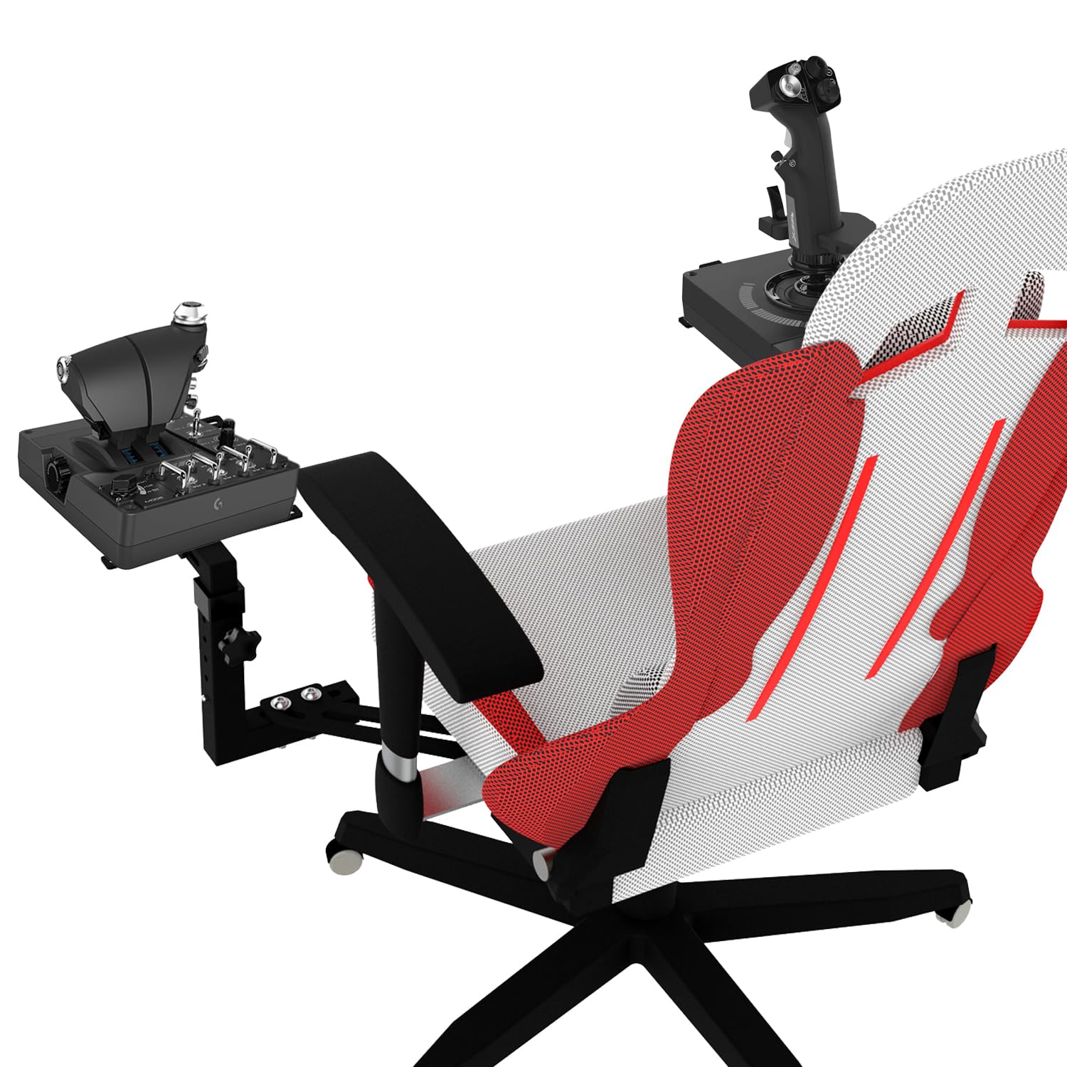 EG STARTS Chair Mount for Joystick and Throttle - Ultimate Stability