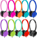 Bulk Headphones 20 Pack for Classroom Kids - Durable, Comfortable Set