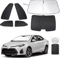 Window Shades for Toyota Corolla 2014-2019 - Full Side & Windshield
