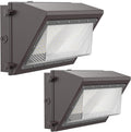 120W LED Wall Pack Light with Dusk-to-Dawn Sensor - Bright Outdoor