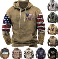 Hoodies for Men Graphic Aztec Cowboy Western Hoodie - Vintage Ethnic