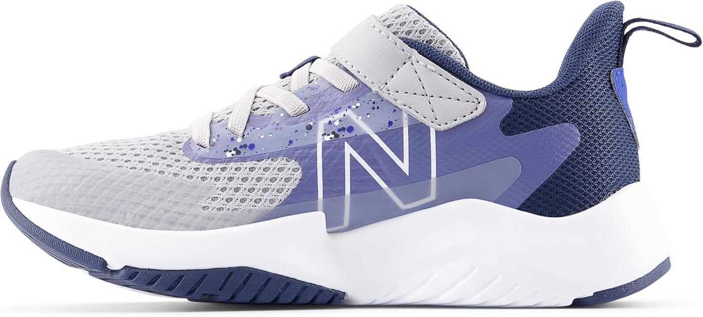 New Balance Baby-Girls Rave Run V2 Bungee Shoes for Comfort