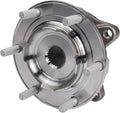 TRQ Front Wheel Bearing & Hub Assembly 4WD Compatible with 2019-2022