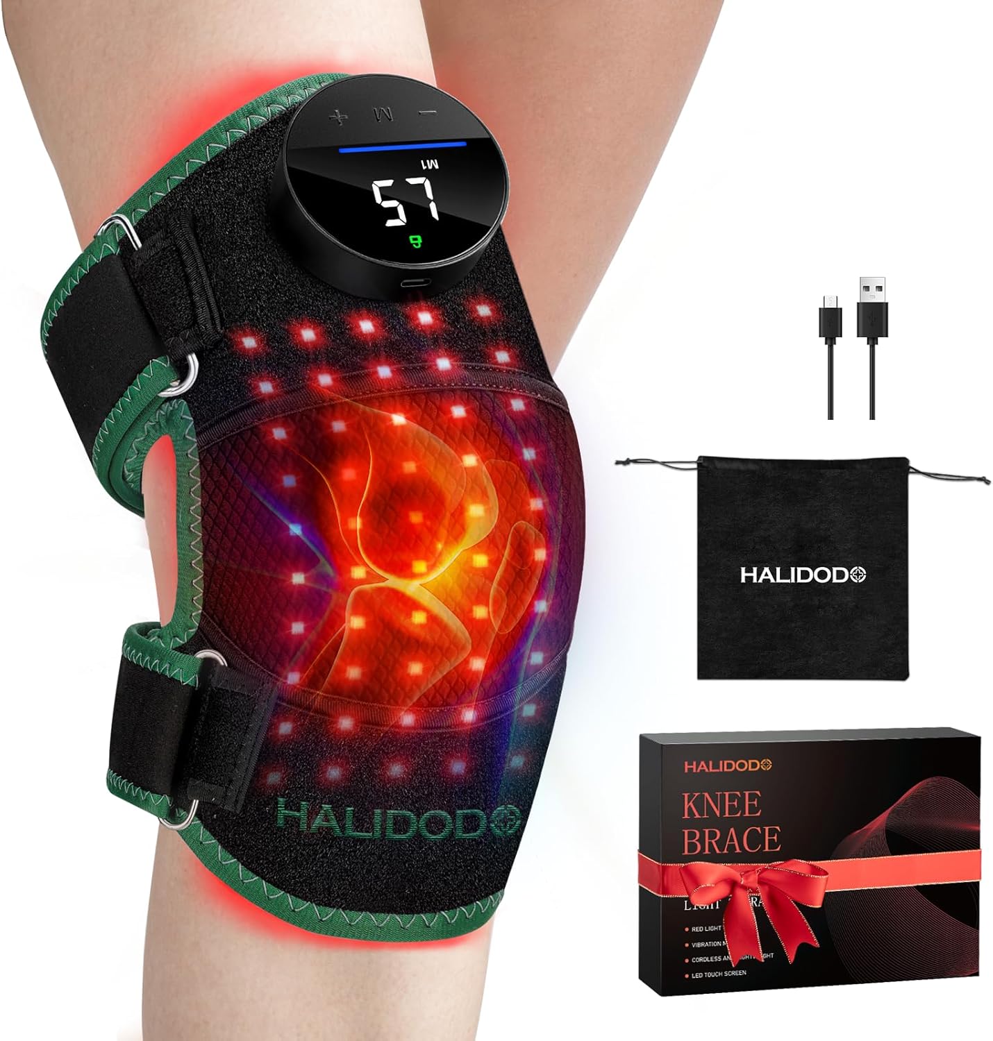 Red Light Therapy Knee Brace for Pain Relief and Recovery