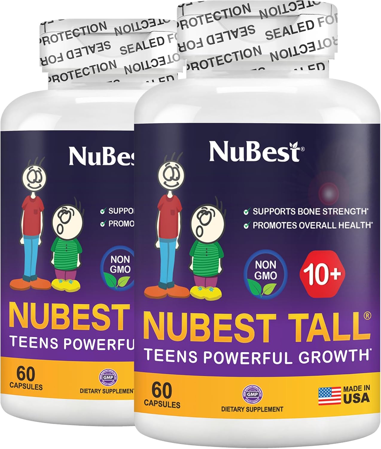 NuBest Tall 10+ Advanced Bone Strength Formula for Kids & Teens