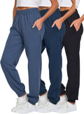 Ultra Performance Womens Sweatpants 3 Pack - Cozy Fleece Joggers