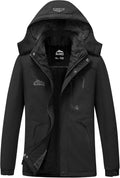Men's Waterproof Ski Jacket Winter Snow Coat - Warm, Windproof