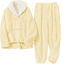 Girls Fleece Pants Set Sweatshirt Sweatsuit - Cozy Winter Outfit