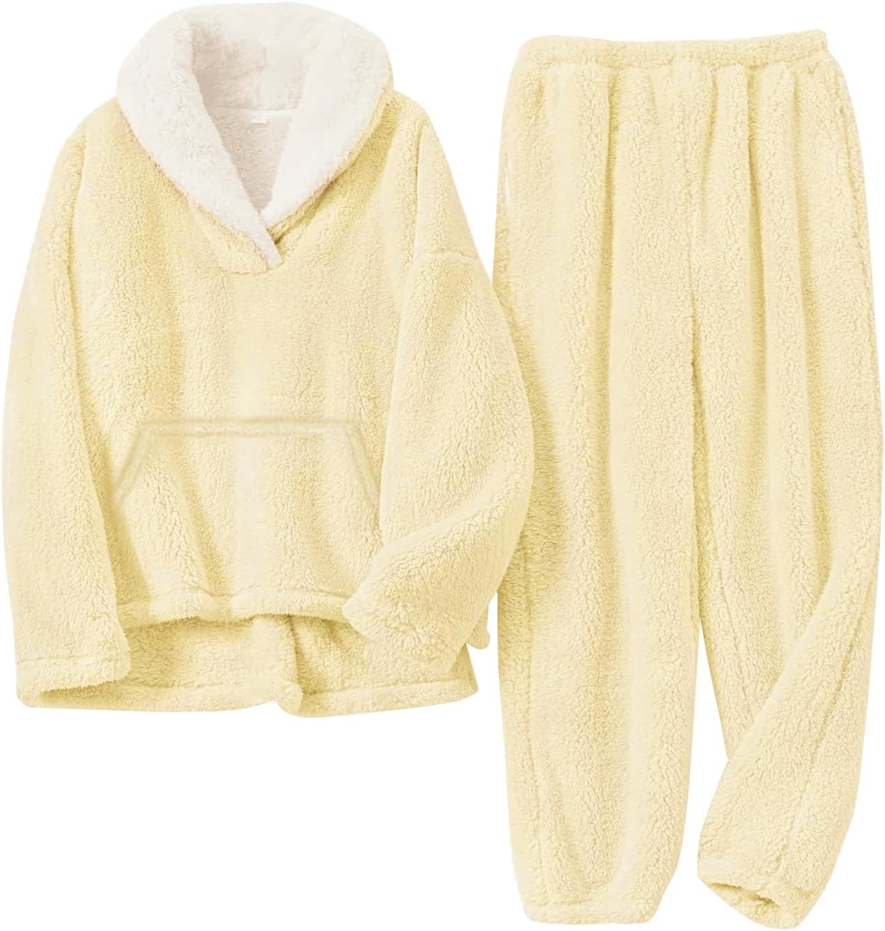 Gihuo Girls Fleece Pants Sets for Cozy Winter Outfits