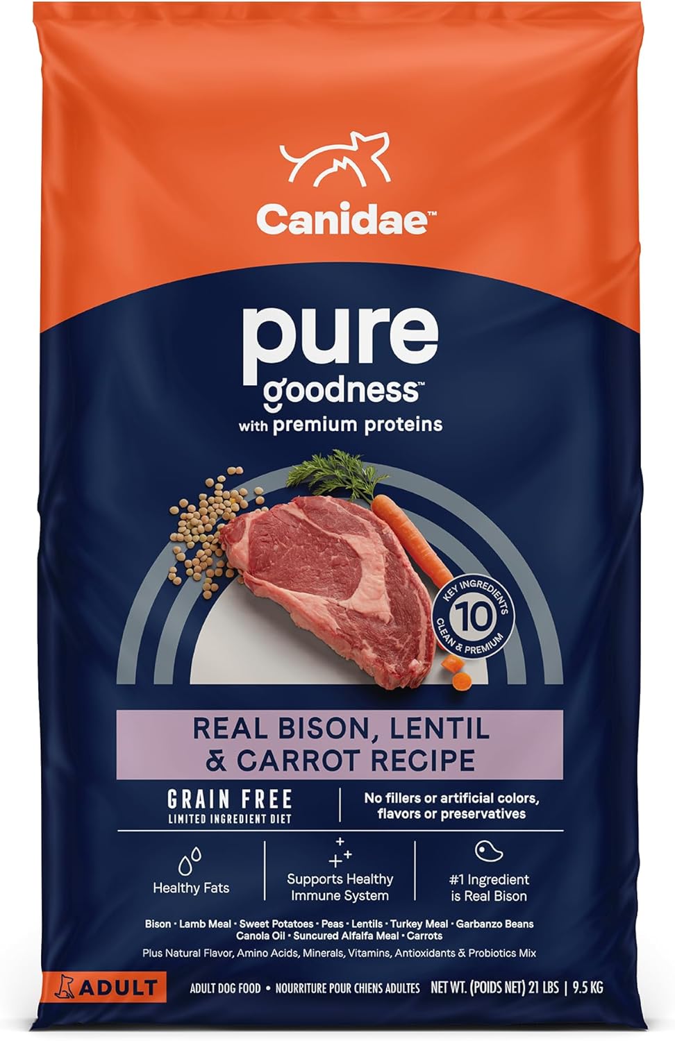 Canidae Pure Farm to Bowl Free-Range Bison Dry Dog Food Review
