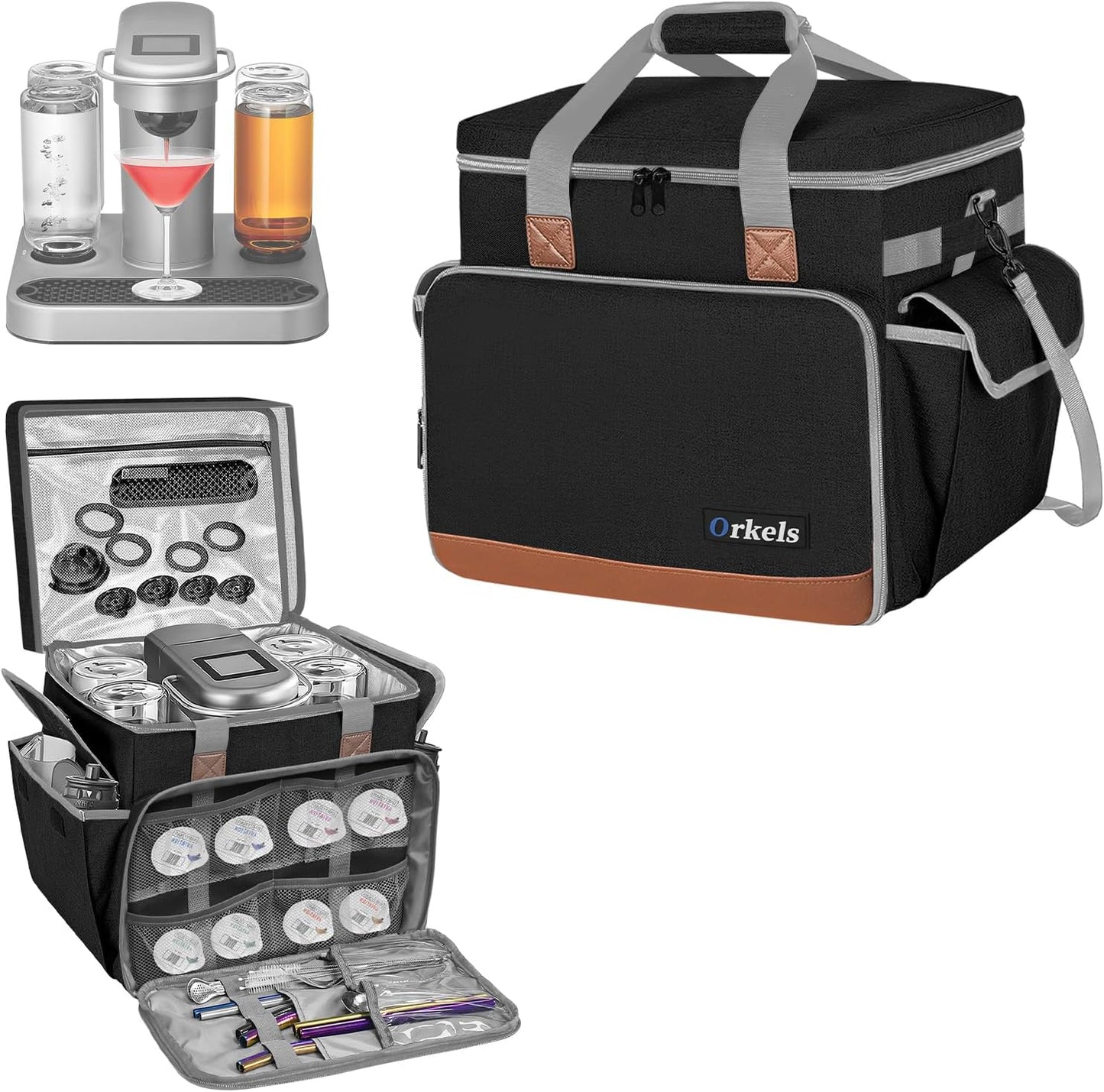 Insulated Bartesian Capsule Carrier by ORKELS