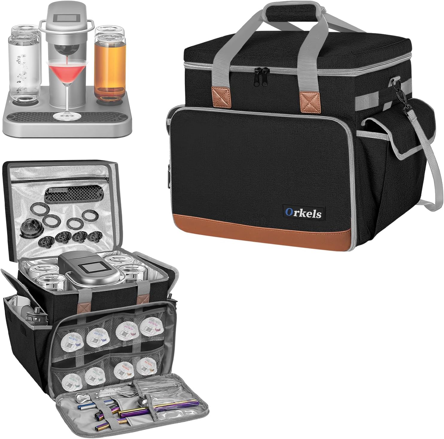 Insulated Bartesian Capsule Carrier by ORKELS