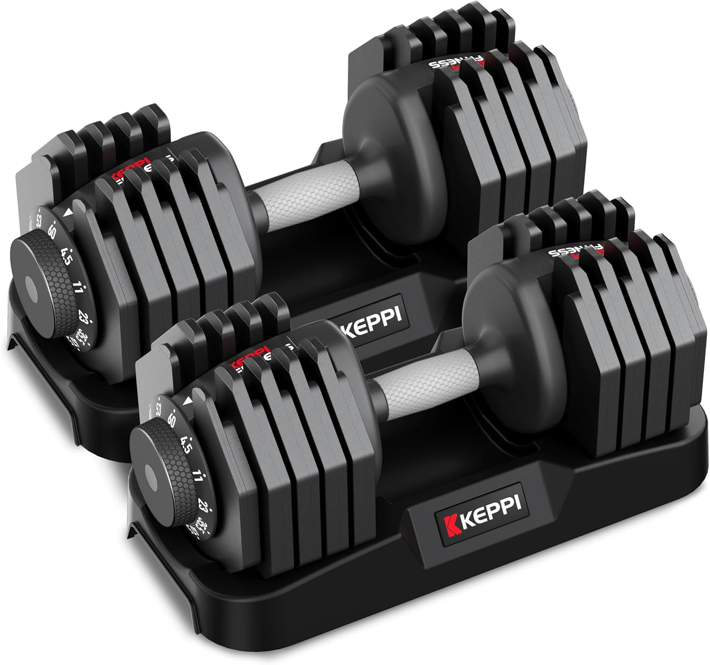 Keppi Adjustable Dumbbells Set for Full Body Workout Needs