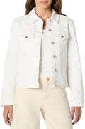 Women's Regular-Fit Low Stretch Denim Trucker Jacket - Timeless
