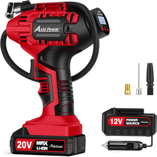 Portable & Powerful Cordless Tire Inflator