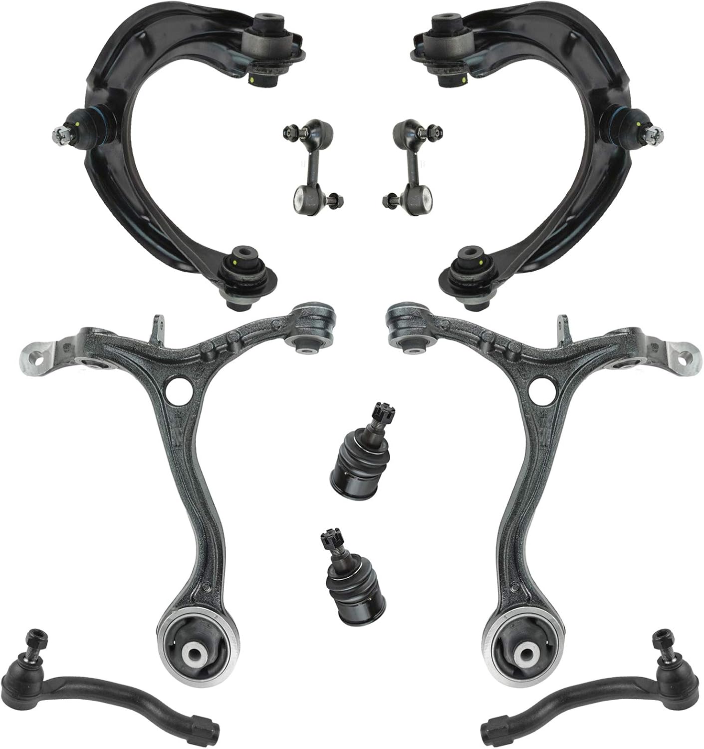 TRQ Front Steering & Suspension Kit for Acura TSX and Honda Accord