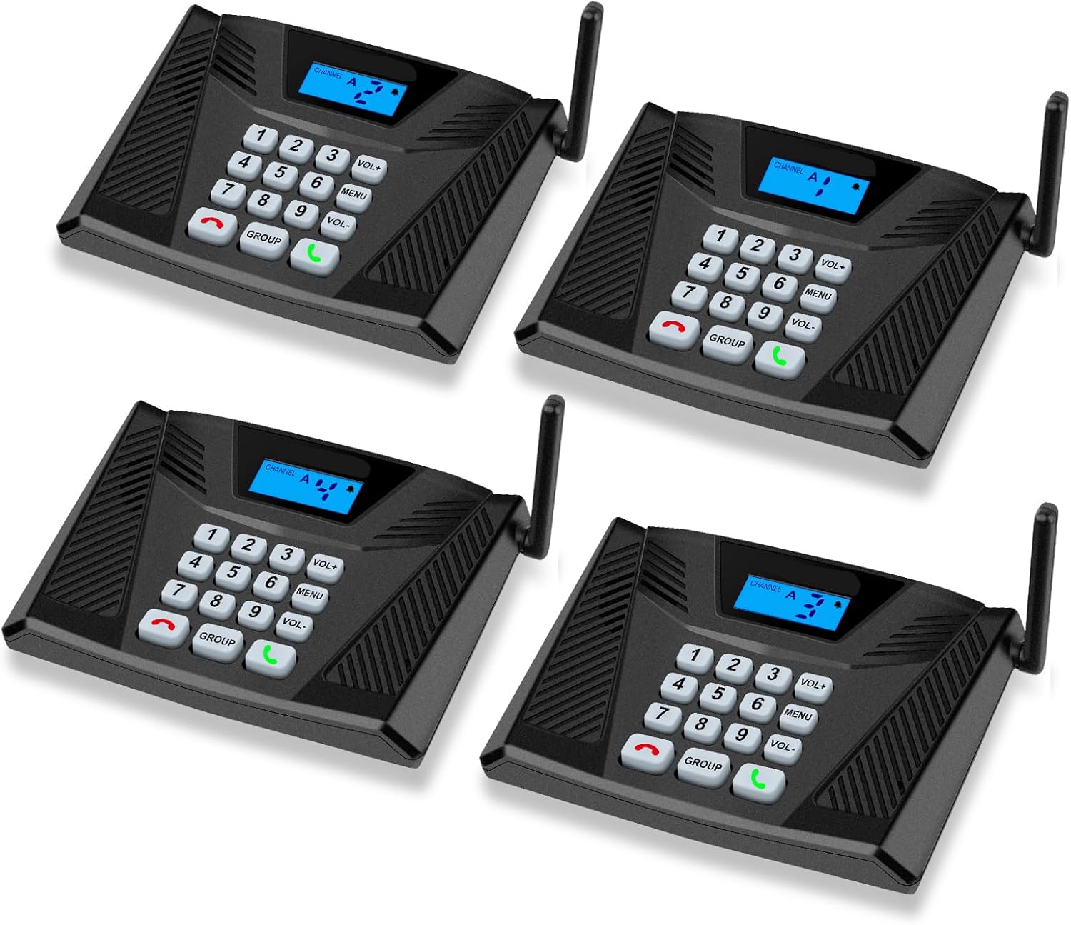 Intercoms Wireless for Home Hands Free with 5300 Feet Range