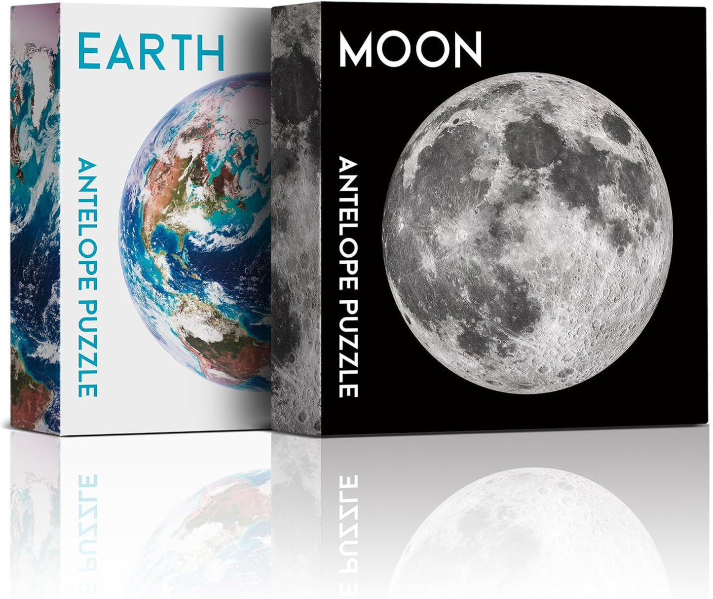ANTELOPE 2 in 1 Puzzle Bundle for Earth & Space Enthusiasts