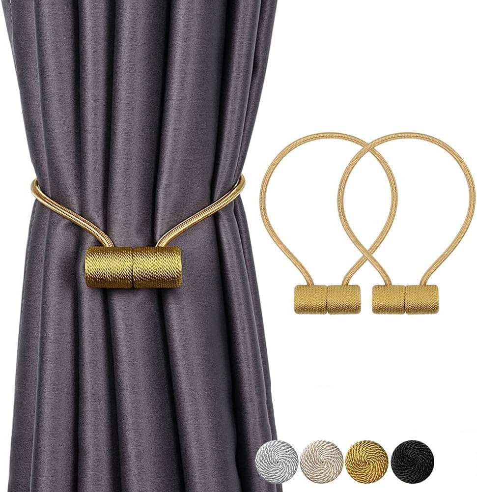 Sorfia Gold Magnetic Tiebacks - Strong Hold