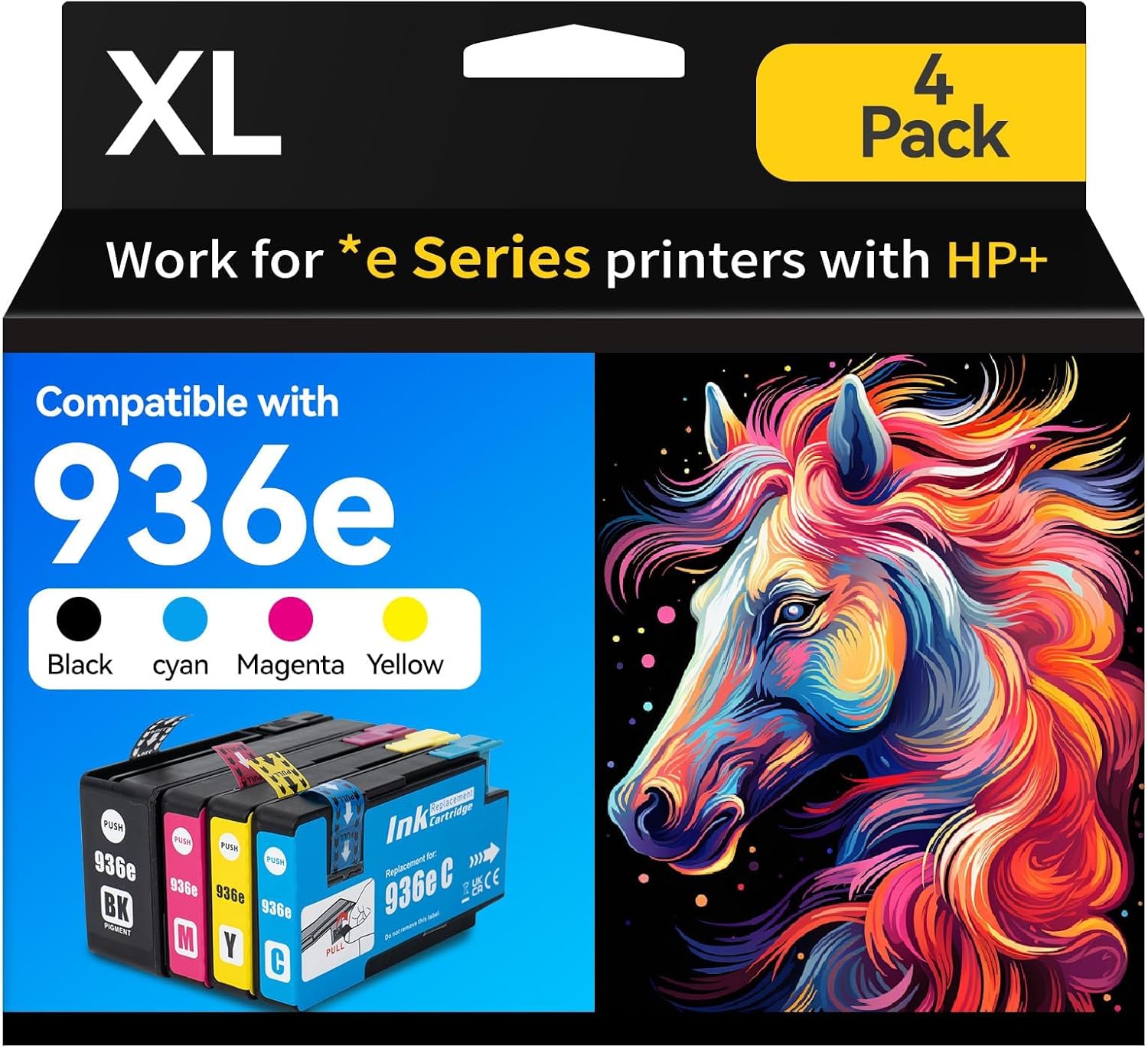 936XL Ink Cartridges Combo Pack for HP OfficeJet Pro Series