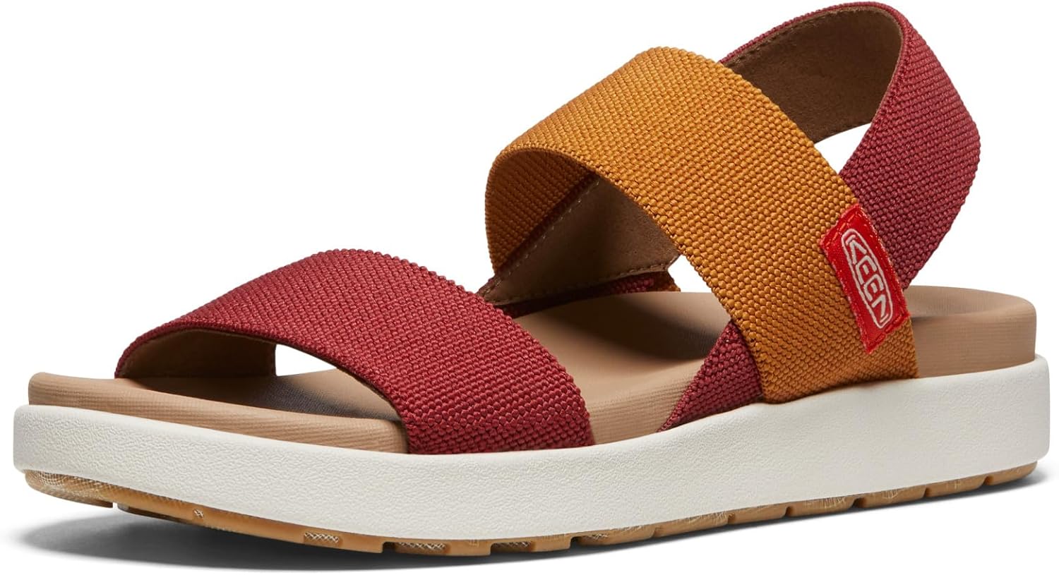KEEN Women's Elle Backstrap Casual Wedge Sandals for Comfort