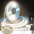 COB LED Strip Lights Natural White 50FT - High CRI, Dimmable