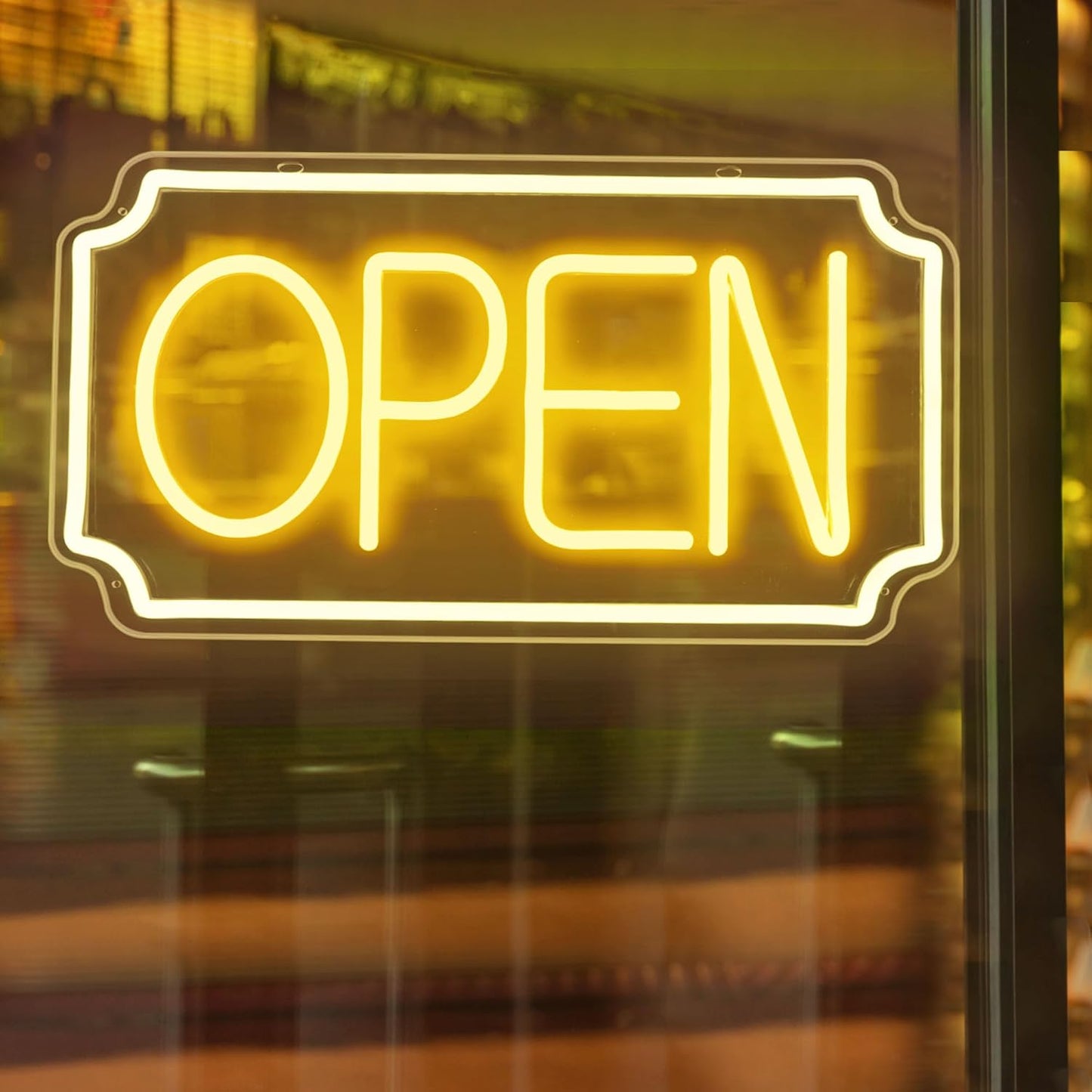 Light Up Your Business with 16in LED Neon Open Sign