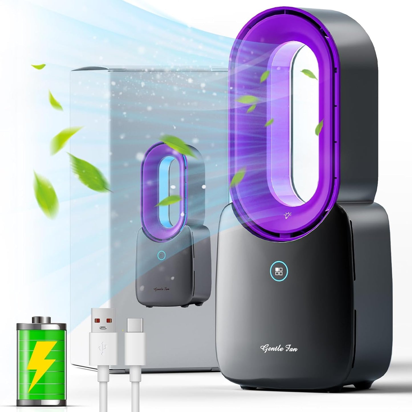 Stay Cool Anywhere with Misby LED Desk Fan