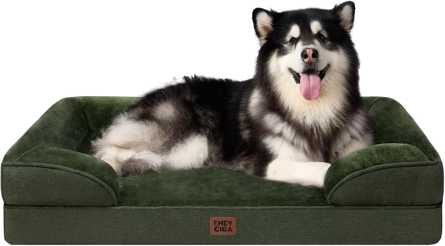 EHEYCIGA Orthopedic XL Dog Bed for Extra Large Dogs Comfort