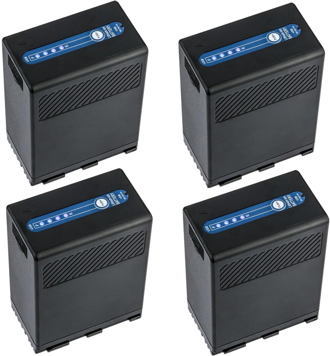 Kastar 4-Pack BP-A68 High Capacity Battery for Canon Cameras