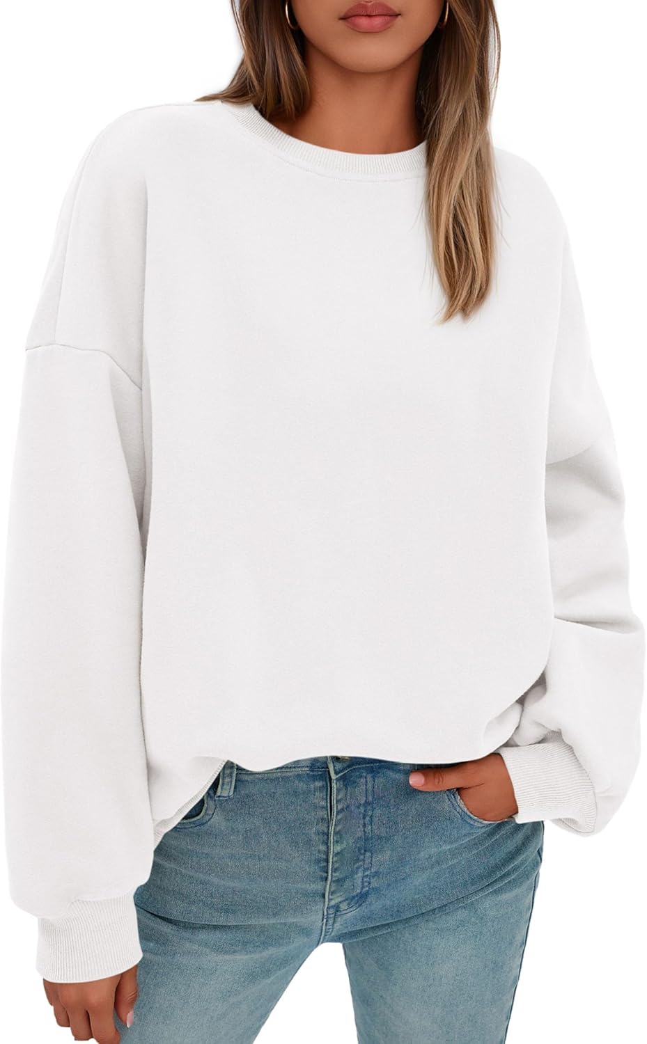 PRETTYGARDEN Oversized Crewneck Sweatshirt for Women 2025