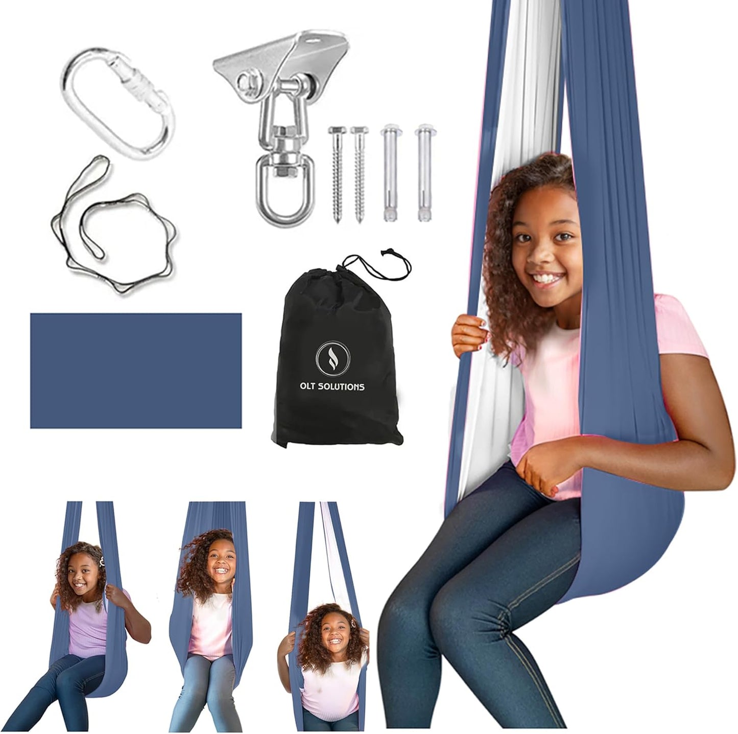OTLS Sensory Swing for Kids - Indoor & Outdoor Fun for All