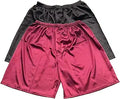 TONY & CANDICE Men's Satin Boxers Shorts Combo Pack - Lightweight