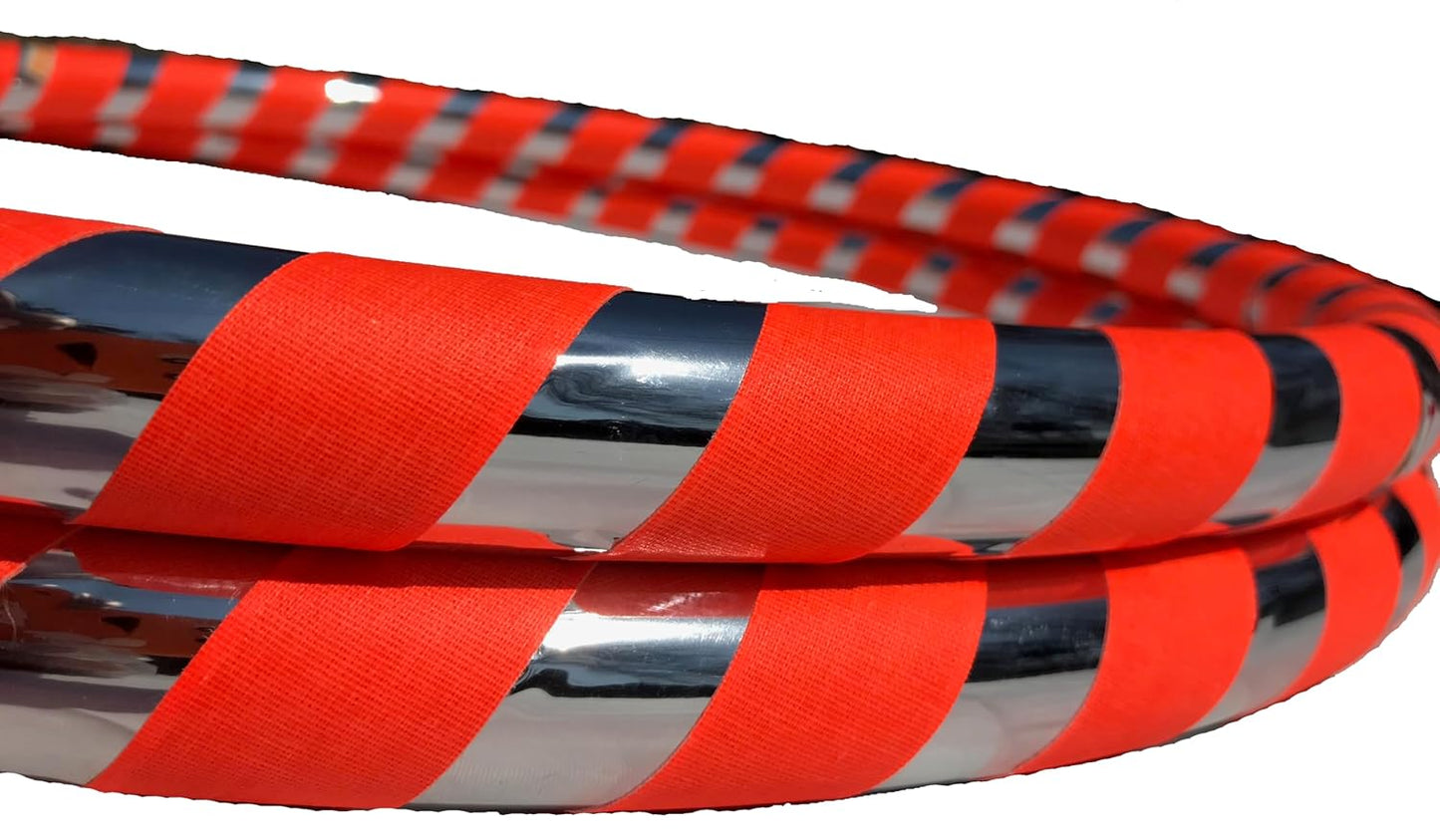 1.5 LBS Hula Hoop for Fitness Dance Workout - 38 in Orange