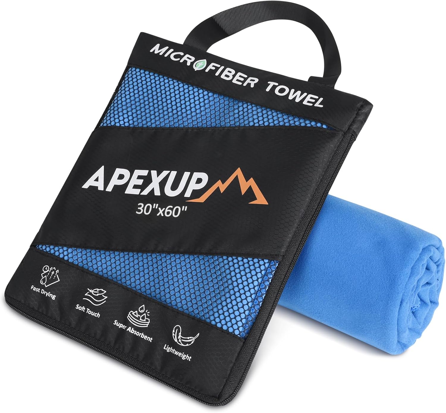 Quick Dry Microfiber Gym Towel by APEXUP