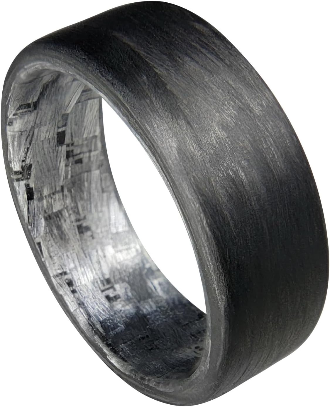 Handmade Carbon Fiber Ring with Texalium Interior - Durable Style