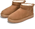 Warm Leather Ankle Boots for Women by Project Cloud for Chilly Days