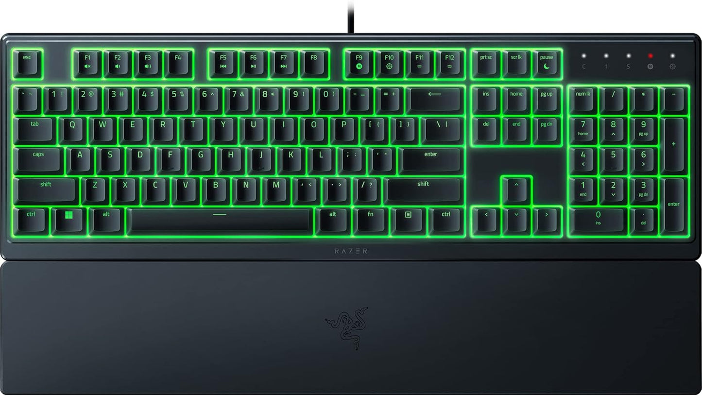 Razer Ornata V3 X Gaming Keyboard: Silent Keys & RGB Lighting