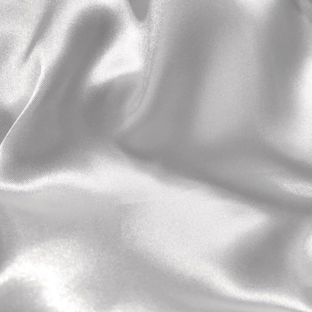 60 Inch Charmeuse Bridal Satin Fabric for Weddings and Crafts